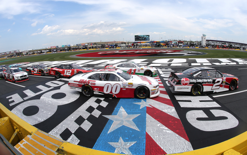 The Xfinity Series at playoff track Charlotte Motor Speedway. Photo credit: Jerry Marklund/Getty Images